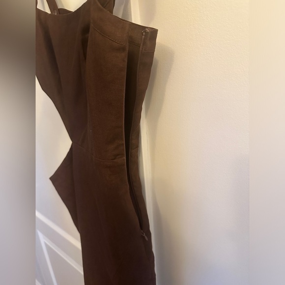 NEW Reformation Satori  Linen Maxi Dress in Brown | size 4 - Picture 12 of 15